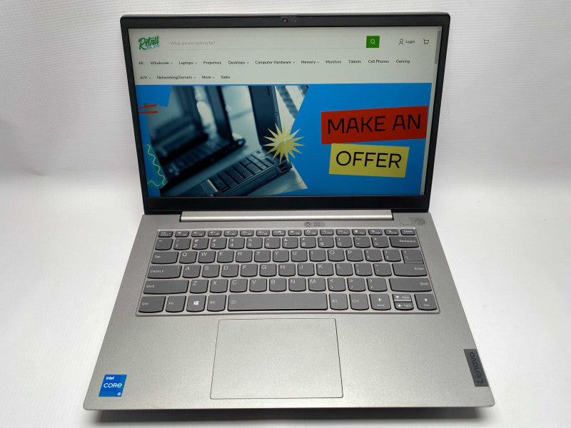 Lenovo ThinkBook 14 G2 ITL with Intel i5-1135G7 CPU 12GB RAM & 256GB SSD READ -
