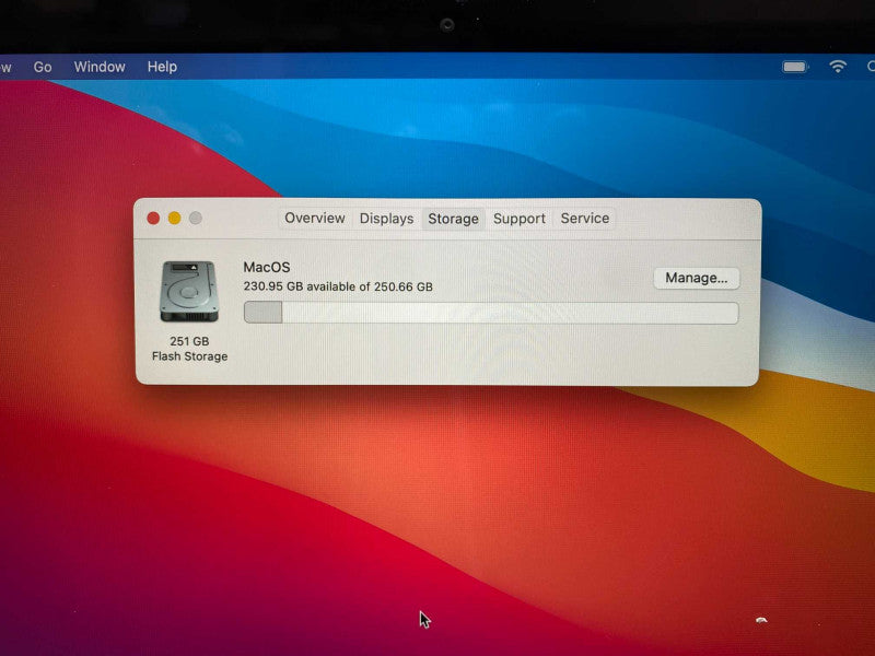 Late 2013 MacBook Pro 13-inch with i7 CPU 8G BRAM & 250GB Storage  -