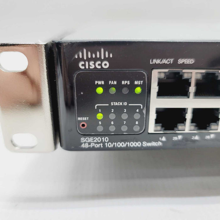Cisco Small Business SGE2010 48 Port Gigabit Switch + 4 x shared SFP =