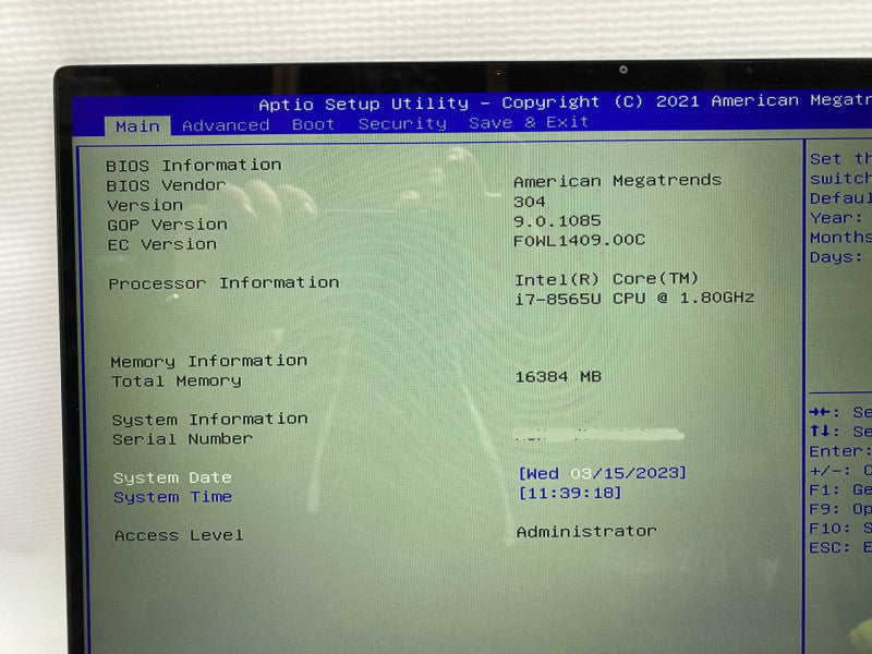 ASUS ZenBook 15 UX534F with i7-8565U CPU 16GB RAM & 512GB NVMe Storage  -