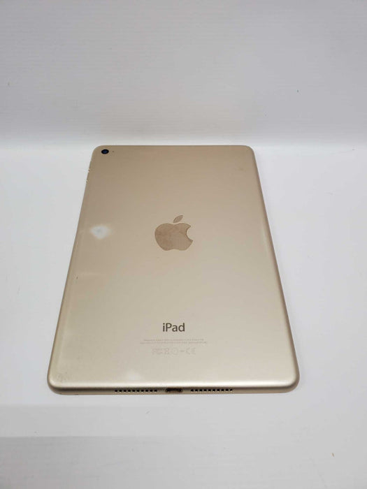 Apple iPad Mini 4 A1538 16GB Wi-Fi Tablet - Gold, READ* ~