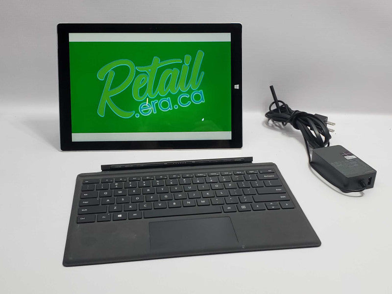 Microsoft Surface Pro 3 (1631) i5-4300U 8GB RAM 256GB Storage Q|