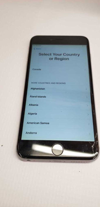 iPhone A1522 6+ 64GB 5.5\\\\\\" silver / SEE NOTES $