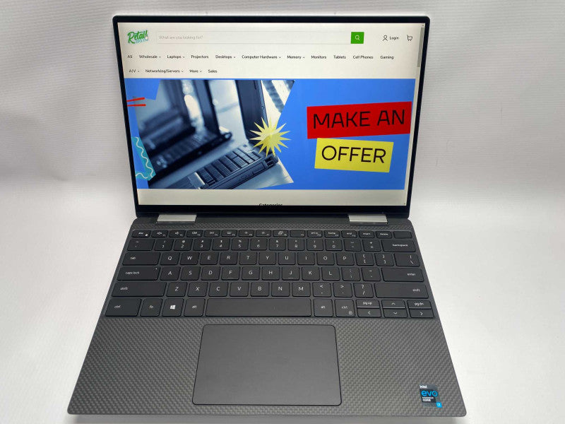 DELL XPS 13 9310 2-in-1 with Intel i7-1165G7 CPU 16GB RAM & 512GB NVMe  -