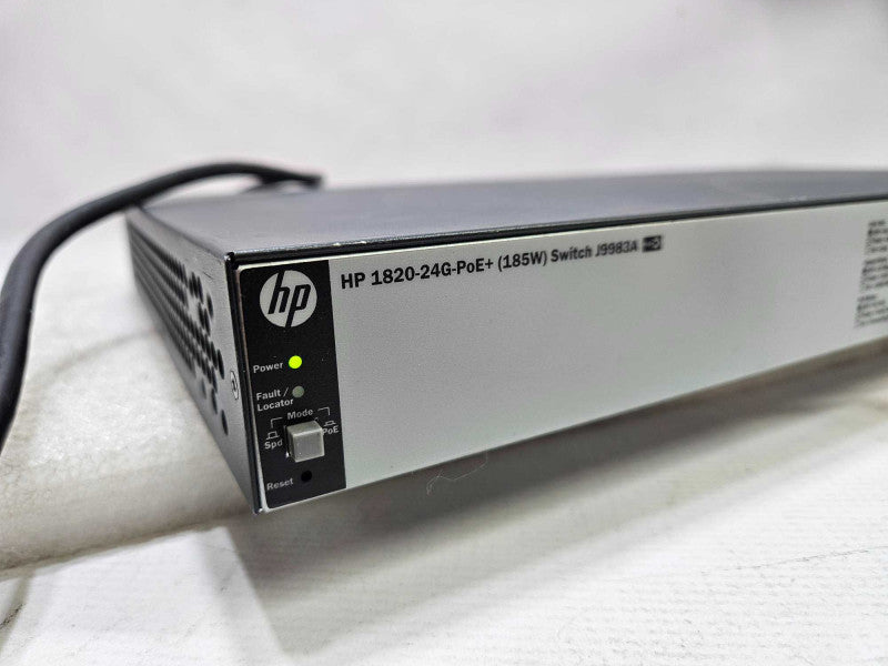 HP OfficeConnect 1820-24G PoE+ (185W) Switch- J9983A Factory Reset )