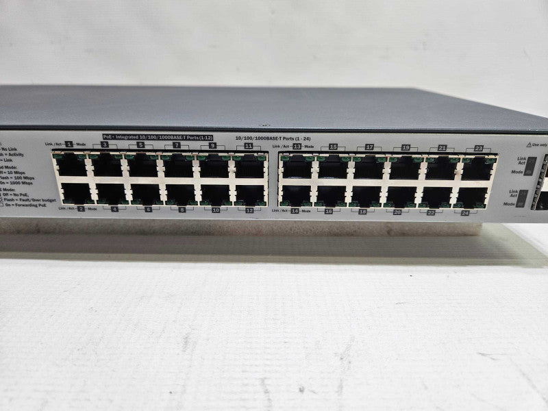 HP OfficeConnect 1820-24G PoE+ (185W) Switch- J9983A Factory Reset )