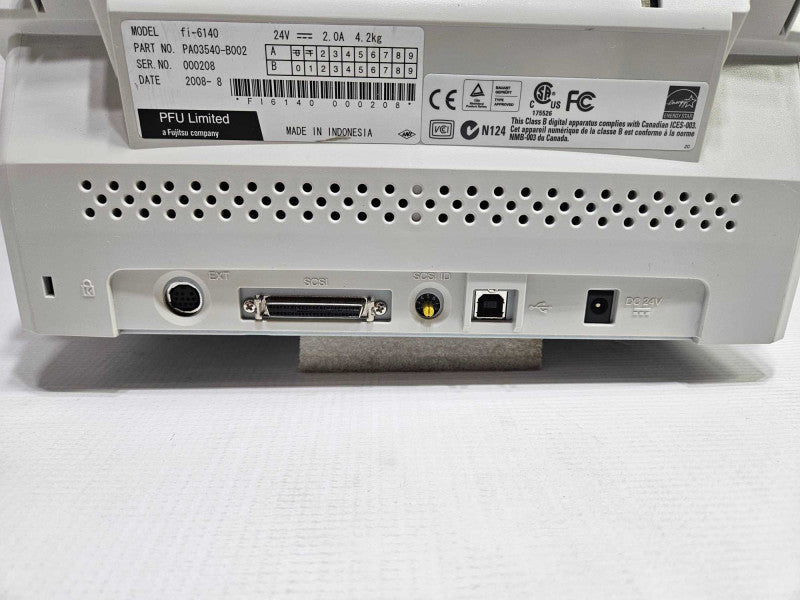 Fujitsu fi-6140 Document Sheet-Fed Scanner PA03540-B002 )