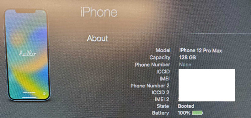 Apple iPhone 12 Pro Max - 128 GB - Dark Blue [Read] (