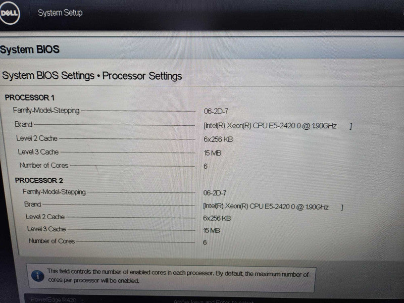 Dell PowerEdge R420 2x Xeon E5-2420 @ 1.90GHz 32GB RAM 2x PSU **READ**  )