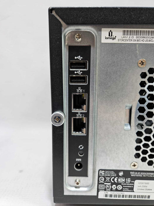 Iomega Store Center IEX 4-200D NAS With 12 TB Storage )