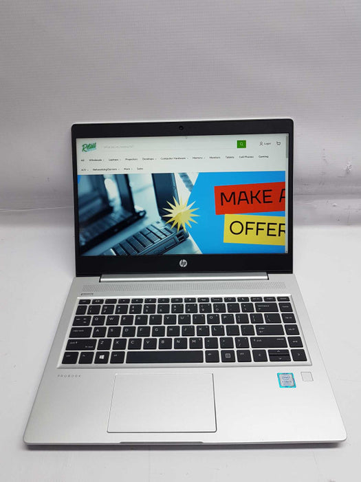 HP ProBook 440 G6 i5-8265U @ 1.60ghz / 8gb ram / 256gb HDD #