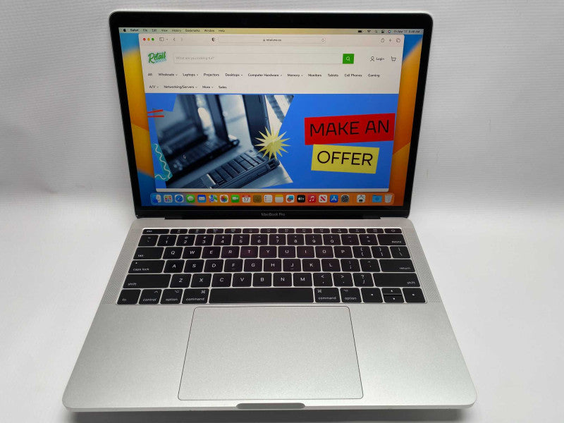 2017 13-inch MacBook Pro with i5 CPU 7GB RAM & 120GB Storage  -