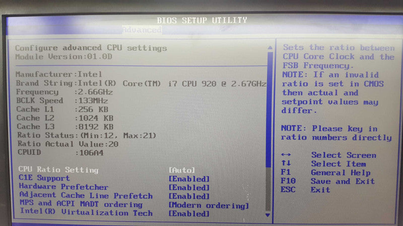 CPU/MOBO Combo i7-920 @ 2.67ghz / 16gb ram / ASUS P6T motherboard / read #