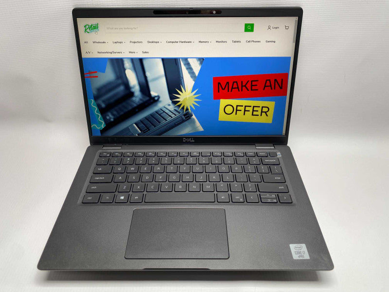DELL Latitude 7410 with i7-10610U CPU 16GB RAM & 256GB NVMe Storage READ  -