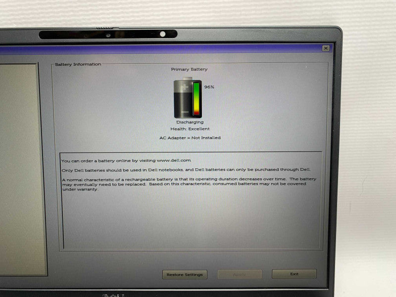 DELL Latitude 7410 with i7-10610U CPU 16GB RAM & 256GB NVMe Storage READ  -