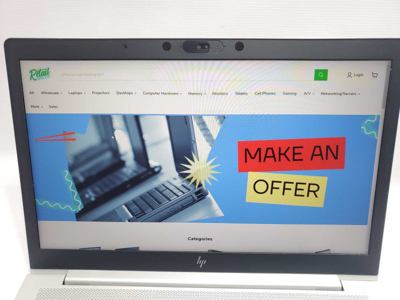 15.6\\" FHD EliteBook 850 G5 i7-8550U 1.8GHz/8GB DDR4, 256GB SSD, No AC ~