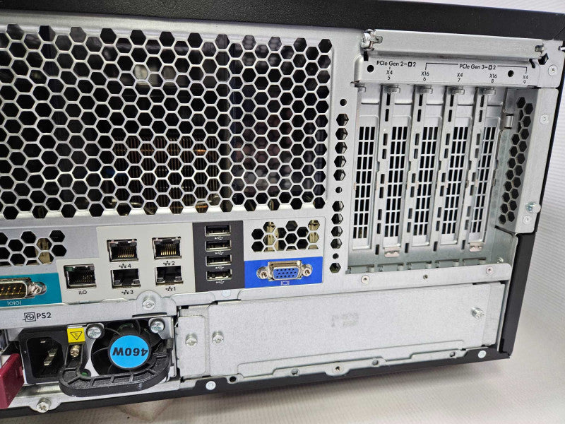 HP ProLiant ML350p Gen8 2x Xeon E5-2620 v2 @ 2.10GHz 128 GB RAM **READ** )