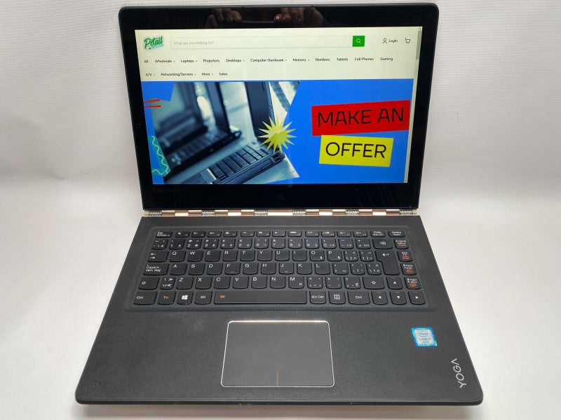 Lenovo Yoga 900-13ISK2 with i7-6560U CPU 16GB RAM & 256GB SSD Storage READ  -
