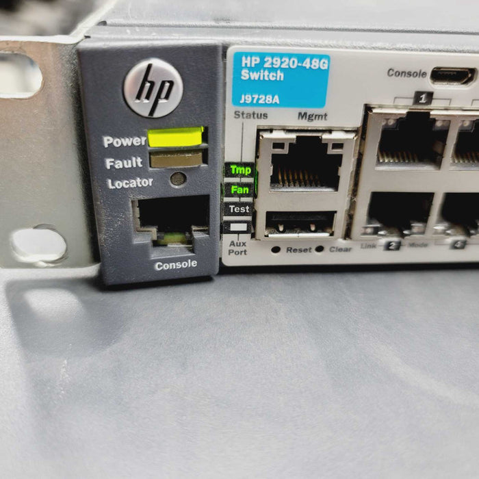 HP J9728A 2920-48G 48-Ports Rack-Mountable Ethernet Switch =