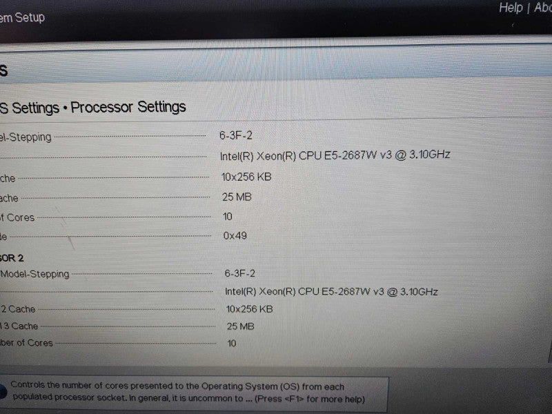 Dell PowerEdge R630 2x Xeon E5-2687W v3 @ 3.10GHz 128GB DDR4 *READ* )