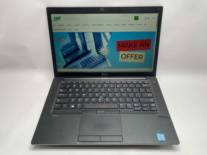 DELL Latitude 7480 with i7-6600U CPU 8GB RAM & 256GB SSD Storage  -
