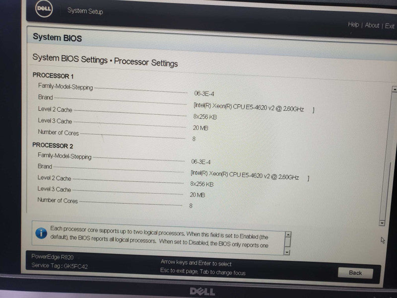 Dell PowerEdge R820 2x Xeon E5-4620 v2 @ 2.60GHz 128 GB DDR4 RAM 2x PSU )