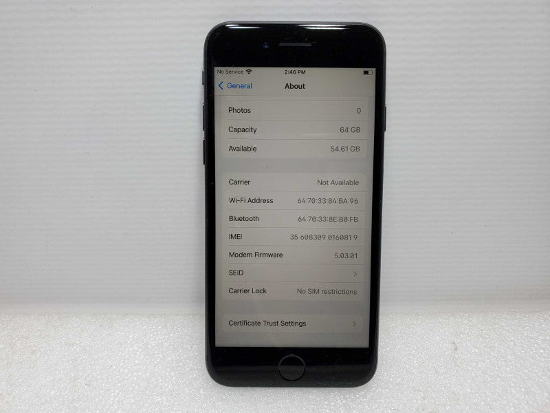 Apple iPhone 8 - 64 GB - Gray [Read] (
