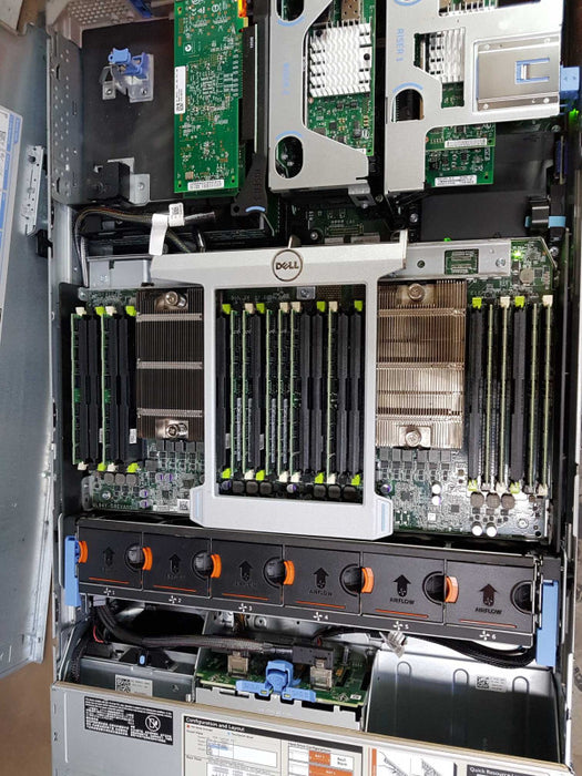 dell poweredge R820 4x Xeon E5-4650 @ 2.70ghz / 384gb ram / H310 Raid Ctrl #