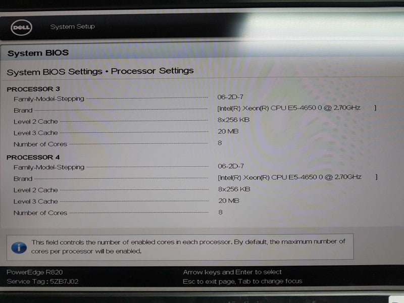 dell poweredge R820 4x Xeon E5-4650 @ 2.70ghz / 384gb ram / H310 Raid Ctrl #