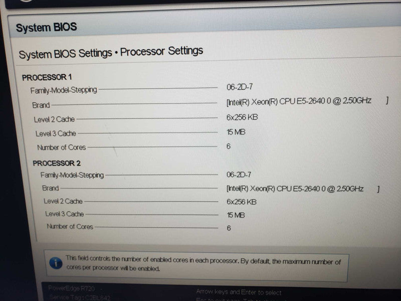 Dell PowerEdge R720 2x Xeon E5-2640 @2.50GHz 16GB RAM 2x PSU  )