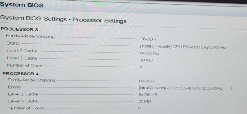 Dell PowerEdge R820 Server 4x E5-4650 2.70Ghz 32-Core 384GB H310 PERC =