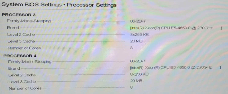 Dell PowerEdge R820 Server 4x E5-4650 2.70Ghz 32-Core 384GB H310 PERC =