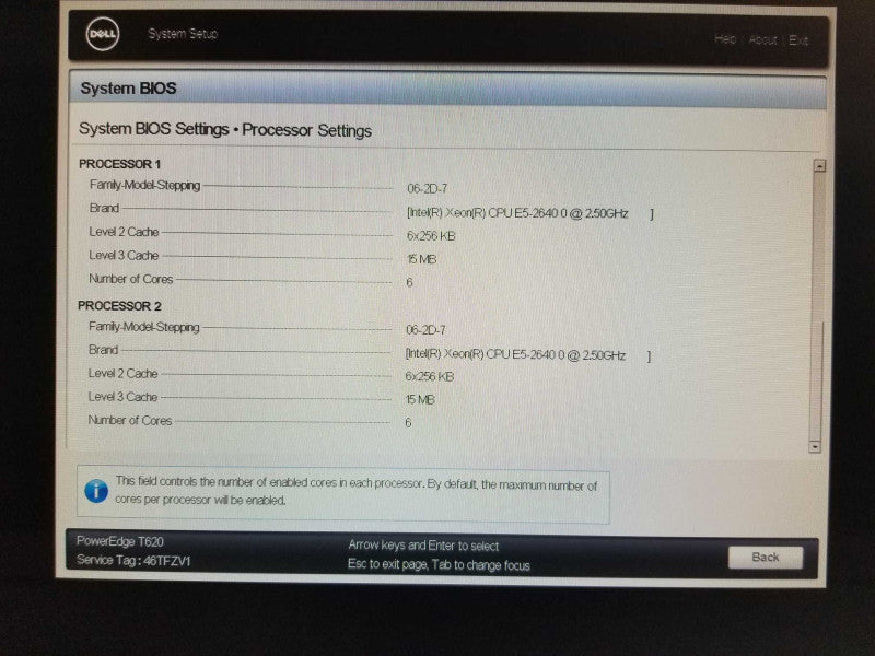 Dell PE T620, 2x Xeon E5-2640 2.5GHz, 64GB ECC DDR3, 2x PSU, H710, Read _