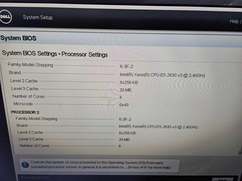 Dell PowerEdge R530 2x Xeon E5-2630 v3 @ 2.40GHz 96GB DDR4 RAM 2x PSU Perc )