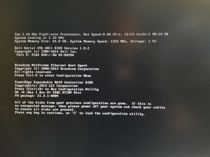 Dell PE R420, 2x Xeon E5-2450 2.1GHz, 64GB DDR3, 2x PSU, H710P, 4x 3.5\\" Bays _