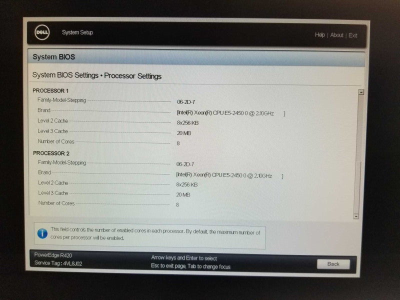 Dell PE R420, 2x Xeon E5-2450 2.1GHz, 64GB DDR3, 2x PSU, H710P, 4x 3.5\\" Bays _
