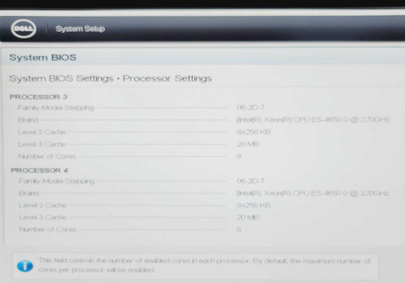 Dell PowerEdge R820 Server 4x E5-4650 2.70Ghz 8-Core 384GB H310 PERC 2x PSUs Q=