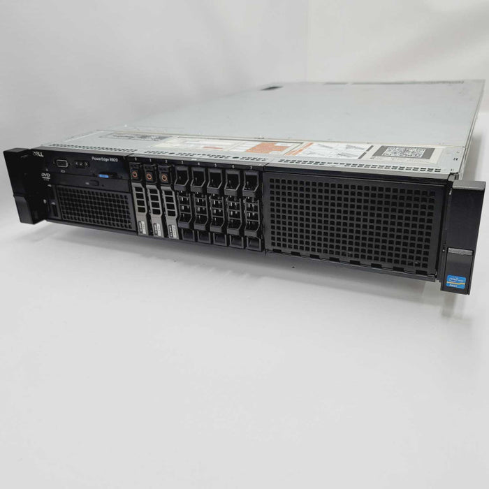 Dell PowerEdge R820 Server 4x E5-4650 2.70Ghz 8-Core 384GB H310 PERC 2x PSUs Q=