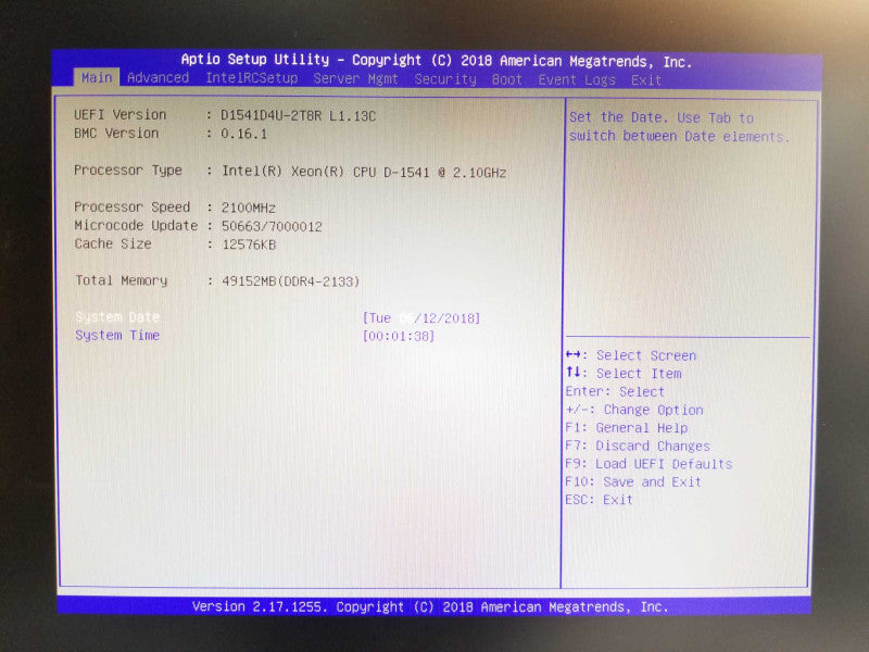 Datto 1U Server, Xeon D-1541 2.1GHz, 48GB DDR4, SAS3008-IR, 4x 3.5\\" + 2x 2.5\\" _