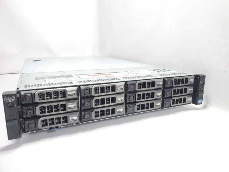 Dell PE R720xd 2x Xeon E5-2660 2.20GHz 8C/64GB ECC, 710P Mini, 12x 3.5 NO HDD ~