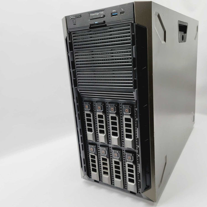 Dell PowerEdge T340 Xeon E-2174G, 32GB RAM, 2x 495W PSUs, PERC H730p =
