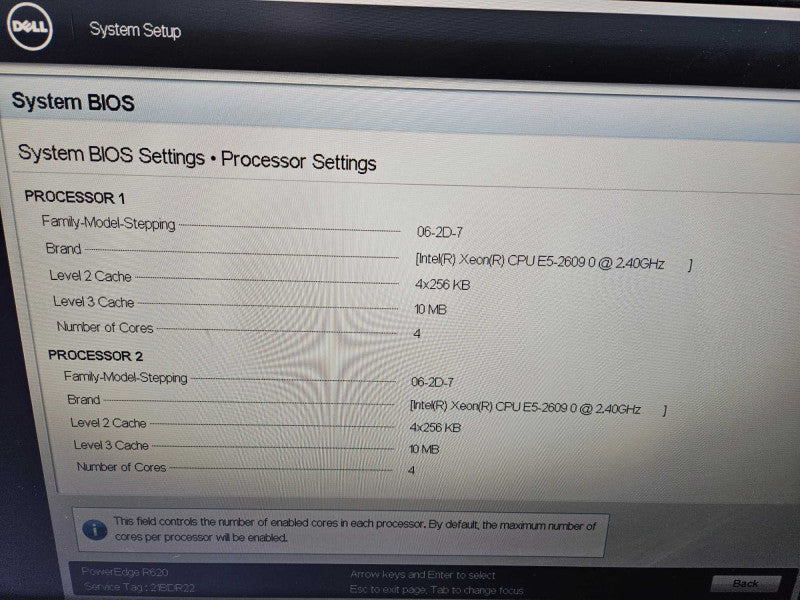 Dell PowerEdge R620 2x Xeon E5-2609 0 @ 2.40GHz 64GB RAM 2x PSU **READ** )