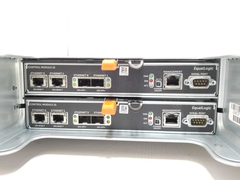 Dell Equallogic PS6210 24-Bay Storage with 2x Type 15 10G Controller, 2x PSU _