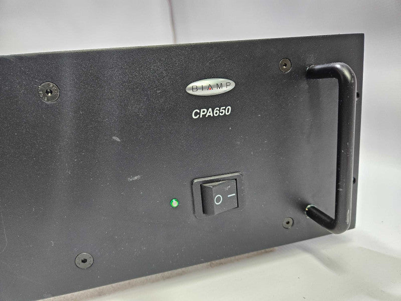 Biamp Systems CPA650 CPA 650 Amplifier )