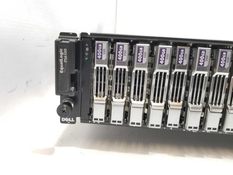 Dell Equallogic PS6100 24-Bay Storage with 2x Type 15 10G Controller, 2x PSU Q_