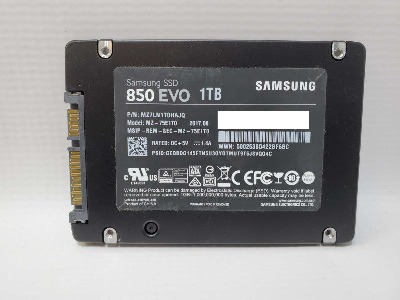 Solid State Drive - 1 TB - Sata 2.5\\" [Samsung SSD] Q(