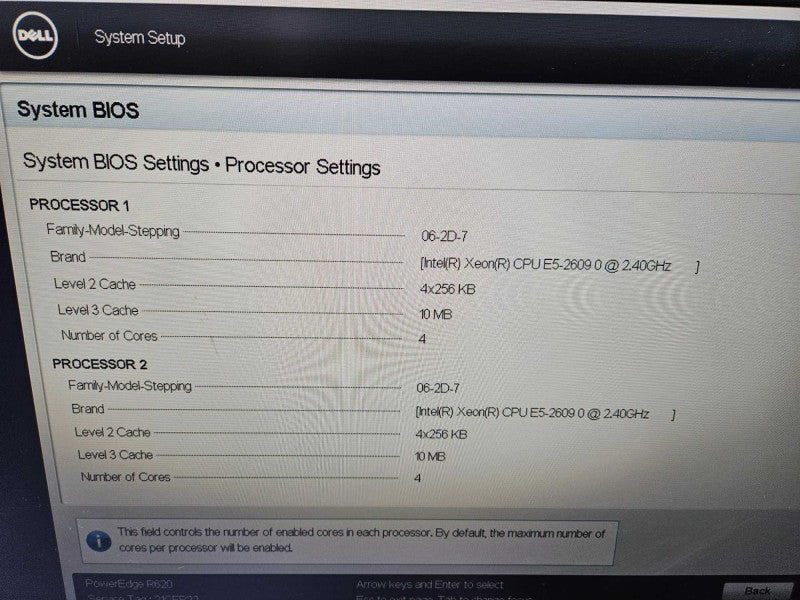 Dell PowerEdge R620 2x Xeon E5-2609 0 @ 2.40GHz 64 GB RAM 2x PSU **READ** )