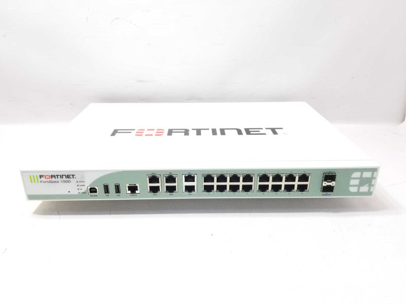 Fortinet FortiGate 100D Security Appliance, Factory Reset, Read _