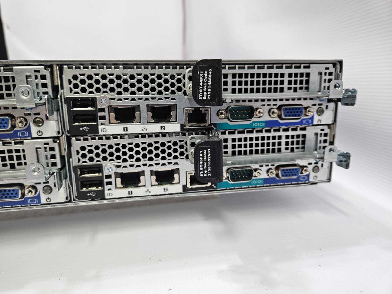 Dell PowerEdge C6220 4x Blades; 2x Xeon E5-2630 @ 2.30GHz 128 GB RAM/Blade )
