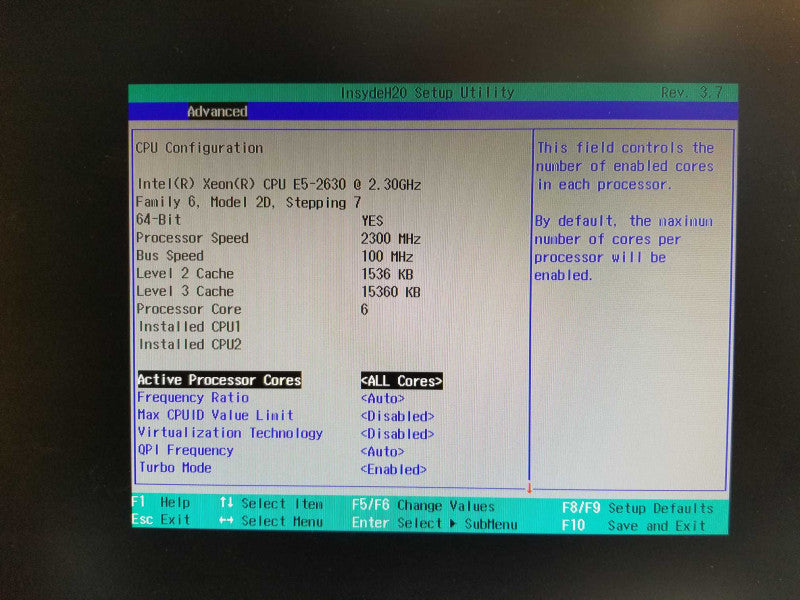 Dell PowerEdge C6220, 4 Node 8x Xeon E5-2630 2.3GHz, 512GB Total, 2x PSU, SEE Q_